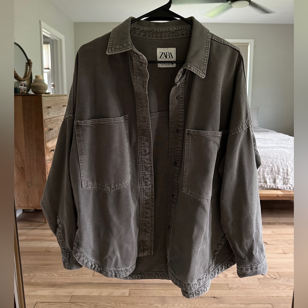 Zara button down
